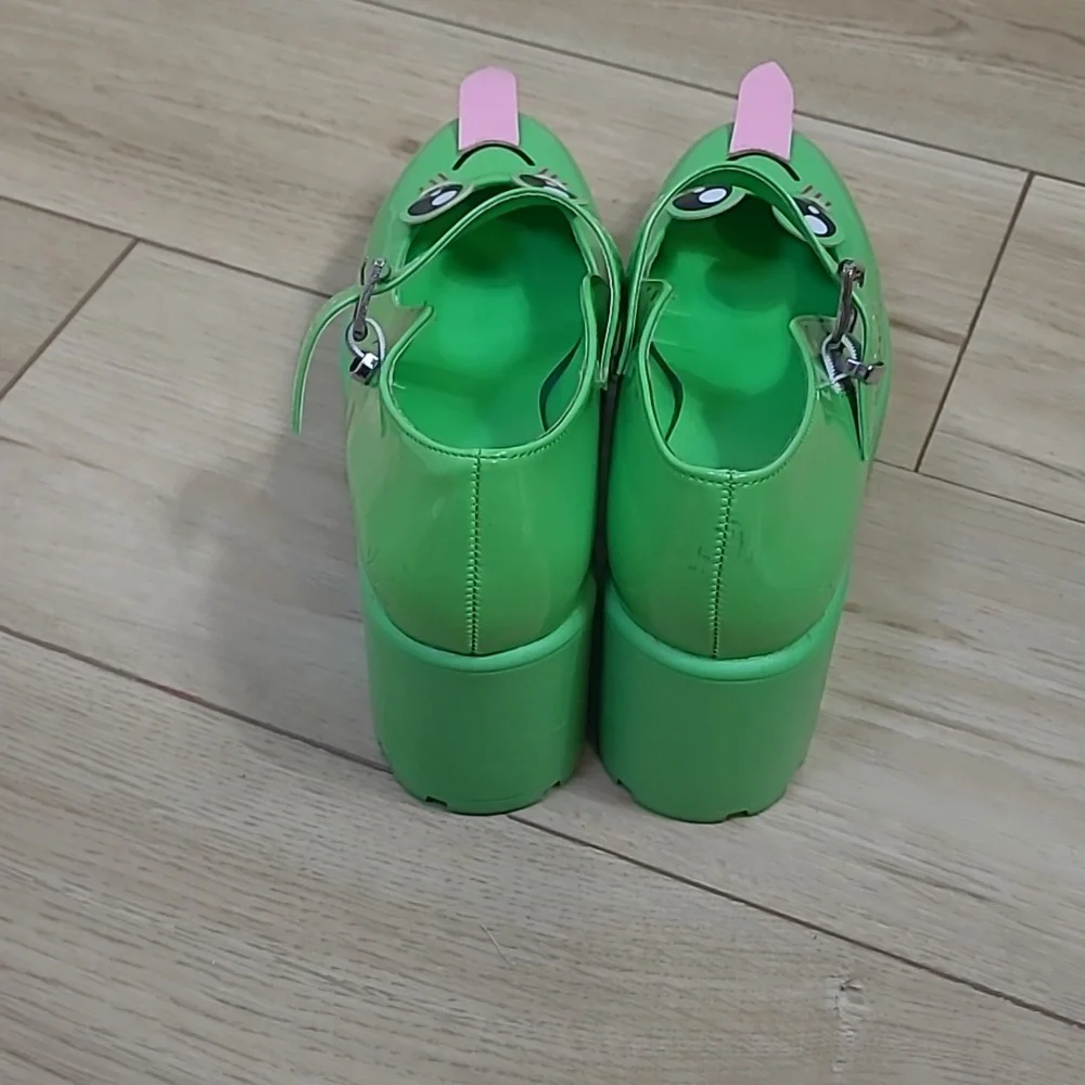 Koi TIRA MARY JANE SHOES ‘CHEEKY FROG EDITION’ women’s size US 8 EU 39 - Picture 3 of 14